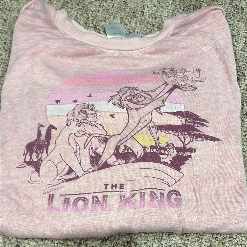 The Lion King Pink Kids Shirt